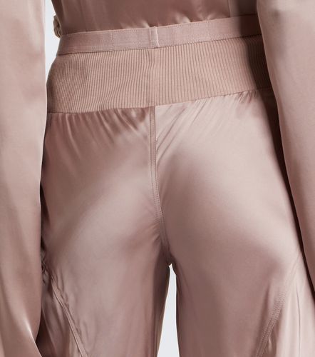 Pantaloni a gamba larga Bias in raso - Rick Owens - Modalova
