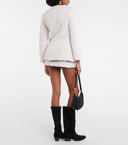 Jacke aus Shearling mit Leder - Blancha - Modalova