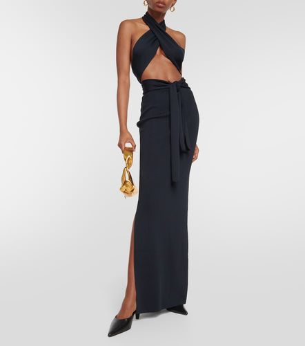 Abito lungo Acis in maglia on cut-out - Aya Muse - Modalova