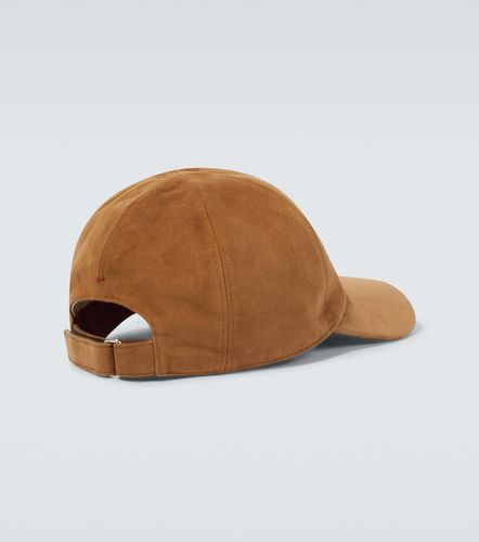 Cappello da baseball in suede - Loro Piana - Modalova