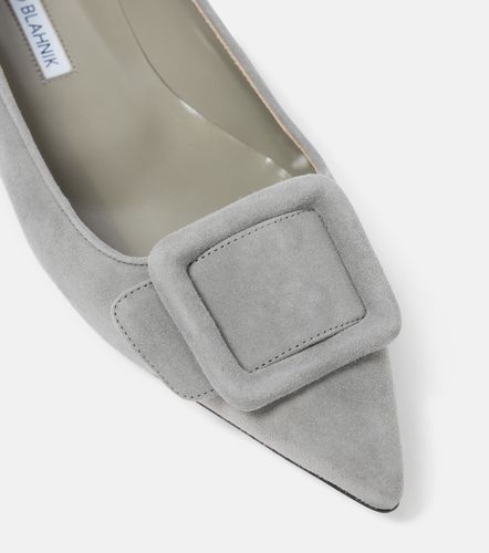 Bailarinas Maysalepumpflat de ante - Manolo Blahnik - Modalova