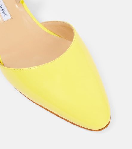 Aspro 30 patent leather slingback pumps - Manolo Blahnik - Modalova