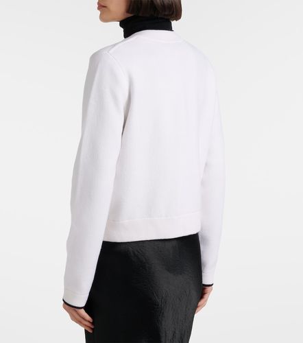 Cardigan in misto lana e cotone - Vince - Modalova