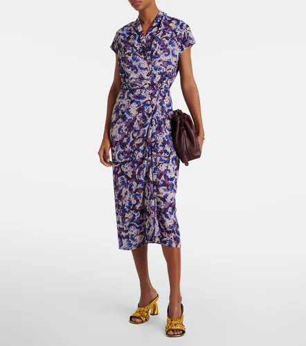 Vestido midi estampado - Dries Van Noten - Modalova