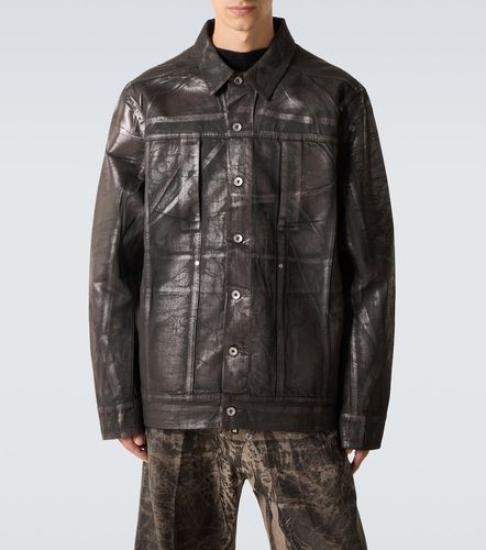 Rick Owens Giacca di jeans spalmato - Rick Owens - Modalova