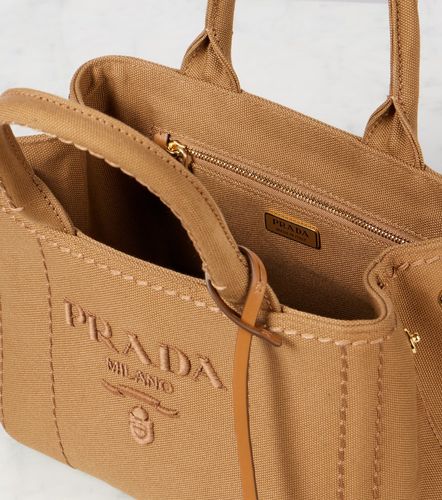 Borsa Jardinière Mini in canvas - Prada - Modalova