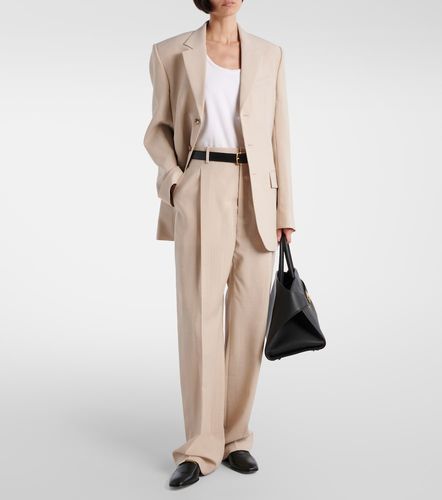 Mid-rise wool straight pants - Wardrobe.NYC - Modalova