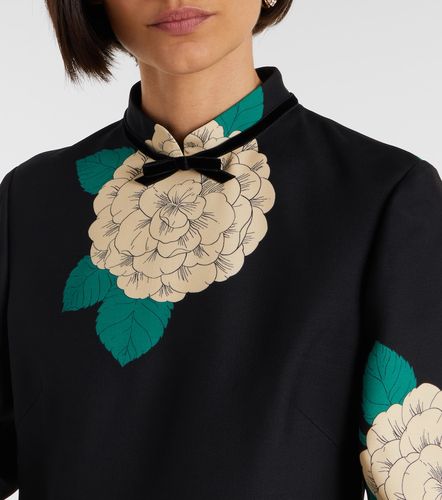 Crepe Couture floral minidress - Valentino Garavani - Modalova