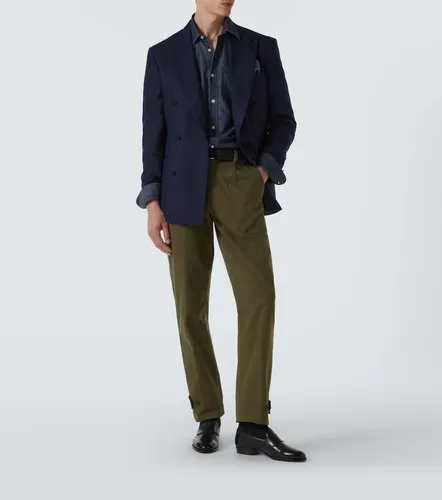 Pantalones rectos de algodón - Dunhill - Modalova