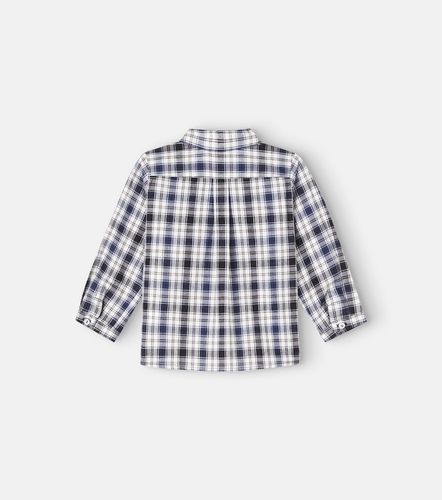 Bebé - camisa Malo de algodón a cuadros - Bonpoint - Modalova