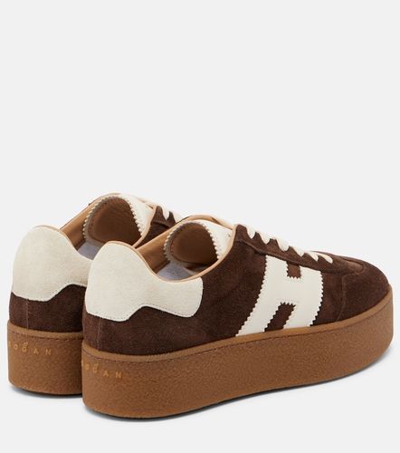 Cool suede platform sneakers - Hogan - Modalova