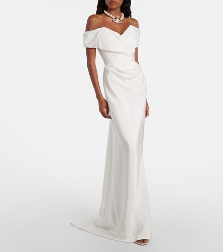Sposa - Abito lungo Nova Cocotte in cady di seta - Vivienne Westwood - Modalova