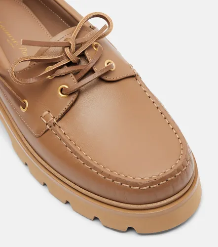 Náuticos Olonne de piel - Gianvito Rossi - Modalova