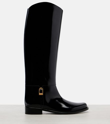 Botas altas Julia de piel - Saint Laurent - Modalova