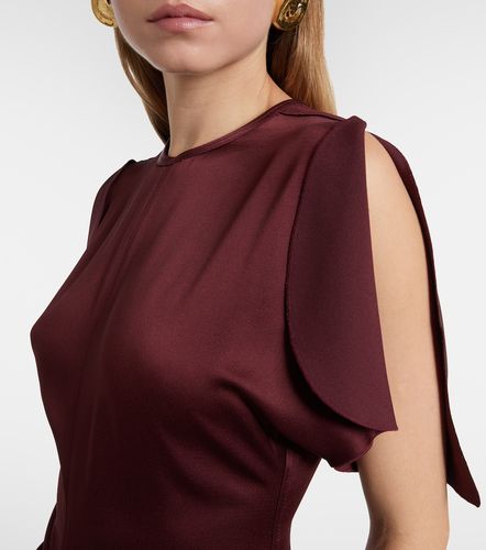 Gathered jersey maxi dress - Victoria Beckham - Modalova
