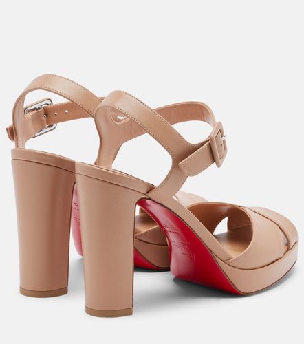Sandalias Cora 100 de piel - Christian Louboutin - Modalova