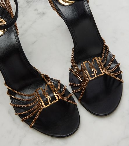 Sandalias Babylone 90 de piel - Saint Laurent - Modalova