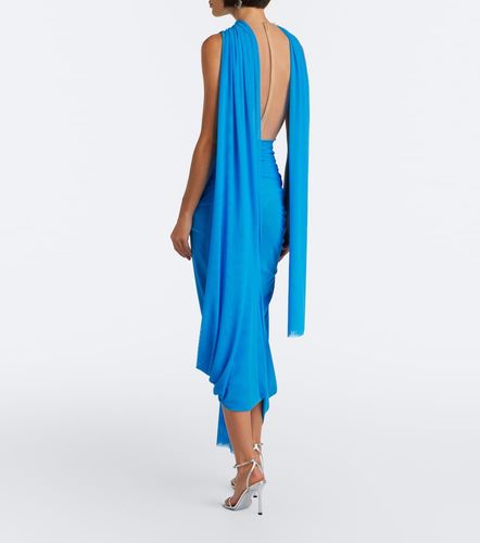 Abito midi in tulle con cristalli - David Koma - Modalova