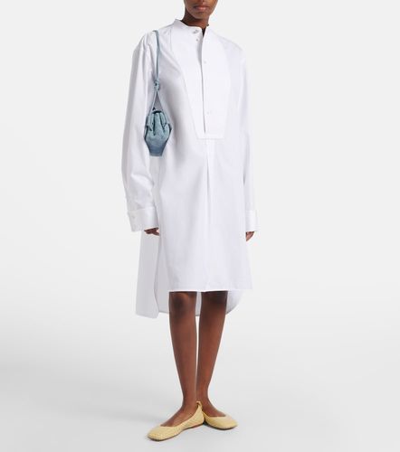 Abito in popeline di cotone - Bottega Veneta - Modalova