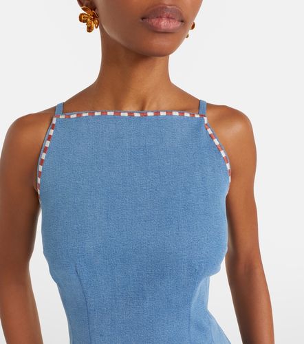 Chester floral denim minidress - Veronica Beard - Modalova