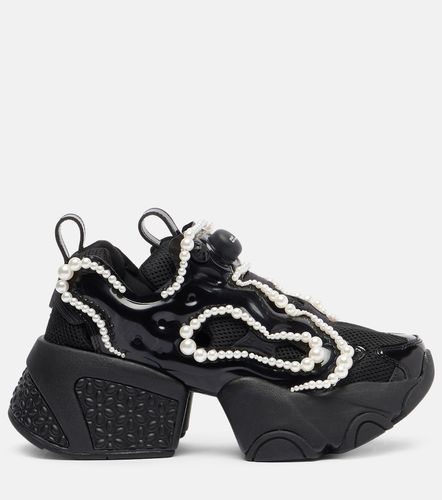 X Reebok embellished platform sneakers - Noir Kei Ninomiya - Modalova