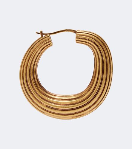 Pendientes Santa Fe de latón chapados en oro de 18 ct - Khaite - Modalova