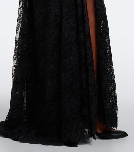 Vestido bustier de encaje adornado - Monique Lhuillier - Modalova