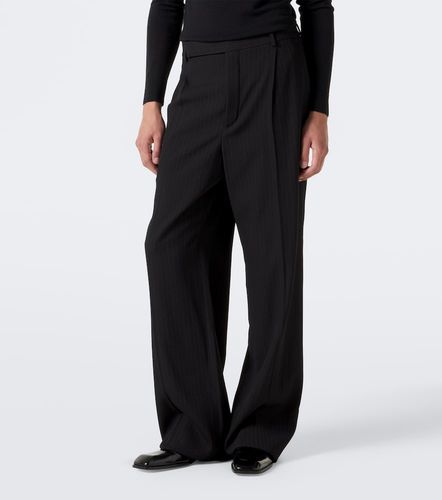 Weite Hose aus einem Wollgemisch - Saint Laurent - Modalova