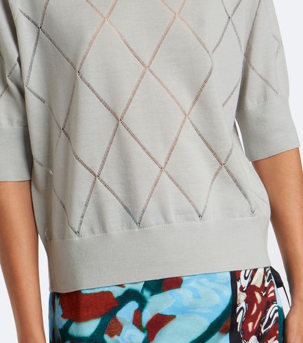 Dries Van Noten Argyle wool sweater - Dries Van Noten - Modalova