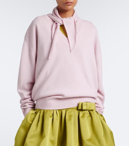 Pullover in lana e cashmere con fiocco - Plan C - Modalova