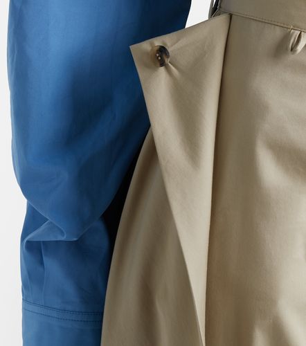 Pantaloni a gamba larga in cotone e seta - Loewe - Modalova