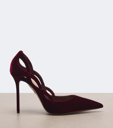 Aquazzura Pumps Contour in velluto - Aquazzura - Modalova