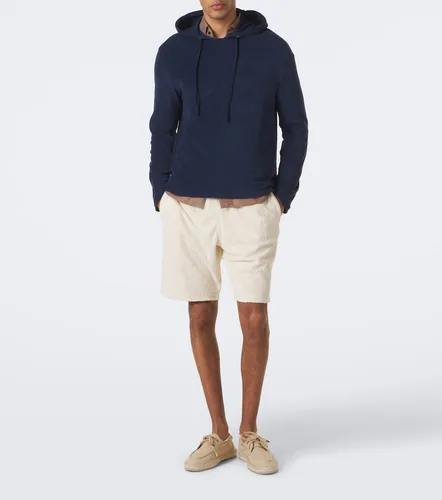 Therapy cotton-blend terry hoodie - Vilebrequin - Modalova