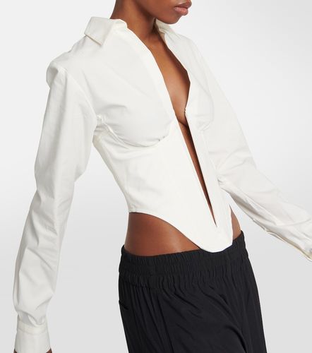 Dion Lee Top Corset in misto cotone - Dion Lee - Modalova