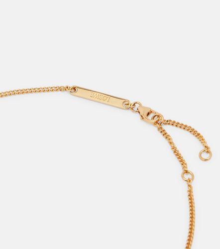 Collar de plata de ley con anagrama - Loewe - Modalova