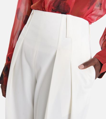 Wool-blend wide-leg pants - Victoria Beckham - Modalova