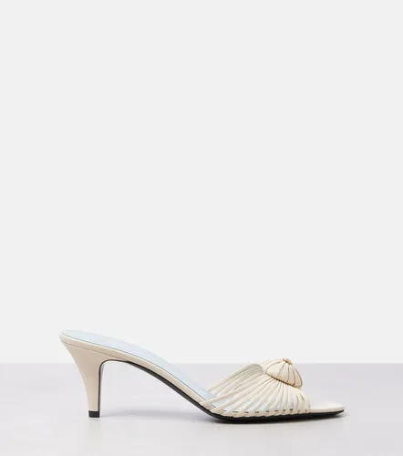 Royal VLogo 65 leather mules - Valentino Garavani - Modalova