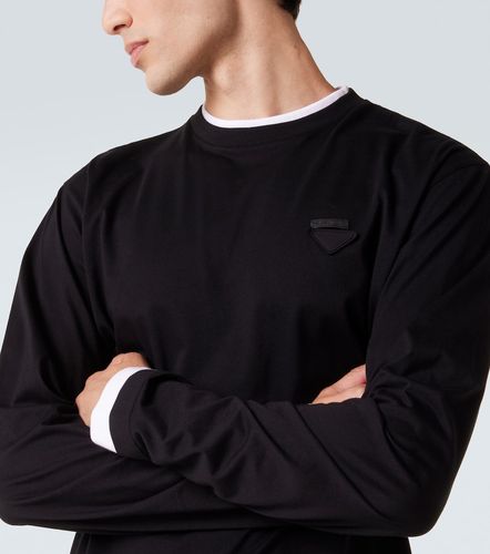 Sudadera de jersey de algodón - Prada - Modalova