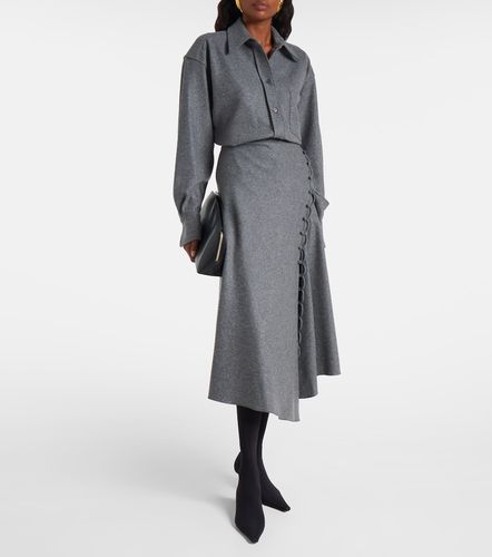 Camicia in lana e cashmere - Victoria Beckham - Modalova