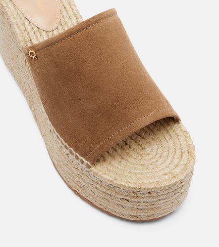 Espadrillas con zeppa in suede - Gianvito Rossi - Modalova