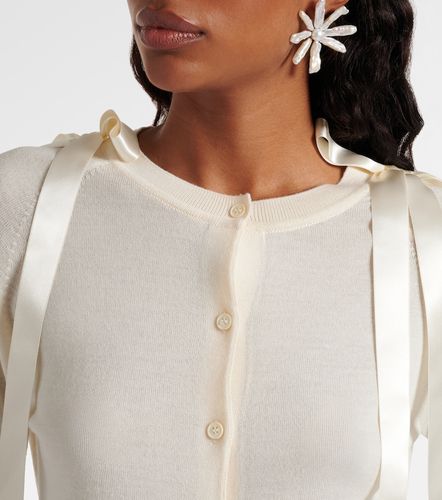 Cárdigan de lana y seda - Simone Rocha - Modalova