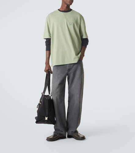 Camiseta de jersey de algodón con anagrama - Loewe - Modalova