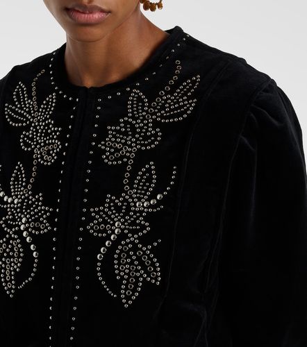 Chaqueta Pietra de algodón adornada - Isabel Marant - Modalova