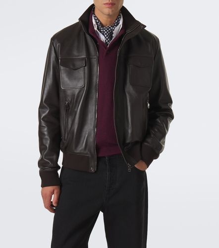 Dolce&Gabbana Blouson aus Leder - Dolce&Gabbana - Modalova