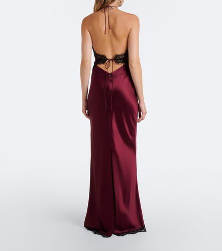 Retrofête Maxikleid Everly aus Satin mit Spitze - Retrofete - Modalova