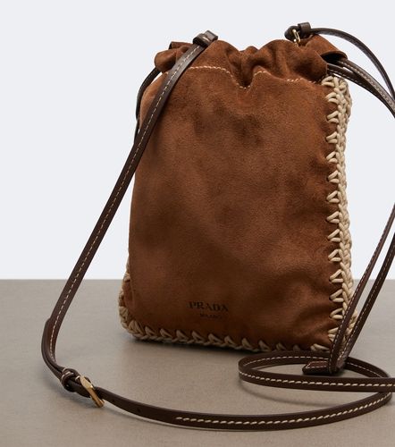 Prada Suede phone pouch - Prada - Modalova