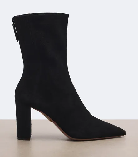 Saint Honore suede ankle boots - Aquazzura - Modalova