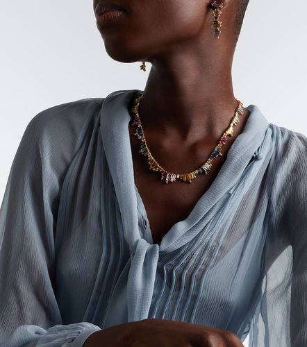 Collana in 18kt con zaffiri e diamanti - Suzanne Kalan - Modalova