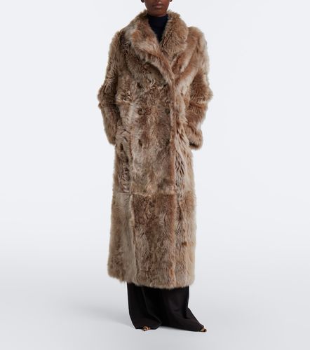 Cappotto in shearling e pelle reversibile - Yves Salomon - Modalova
