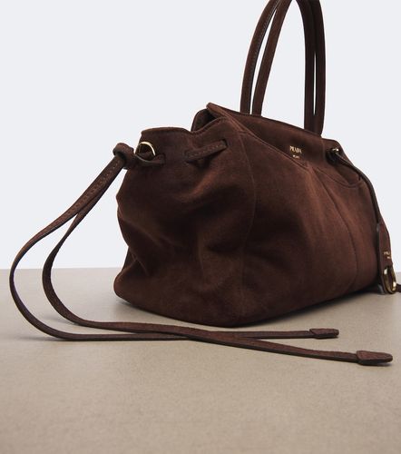 Allusion Large suede tote bag - Prada - Modalova